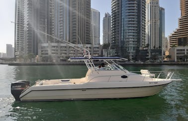  33ft Kiti Kiti Center Console for fishing trip in Dubai