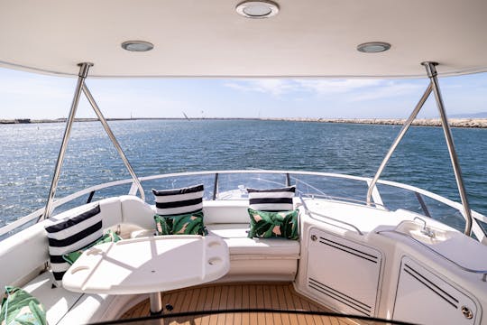 60 foot Beautiful Sedan Bridge 580 Power Mega Yacht in Marina del Rey!