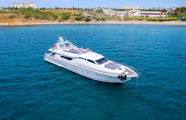 Luxury 94ft Motor Yacht for 8 passengers in Bodrum 