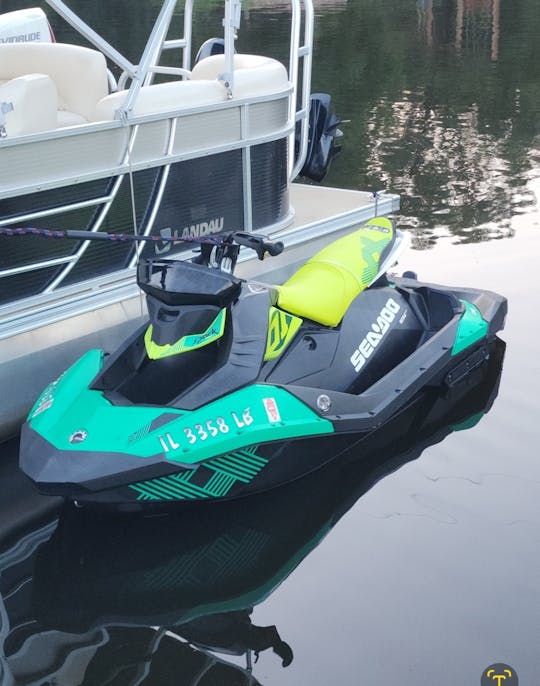 Sea Doo Trixx 3up, completamente cargado