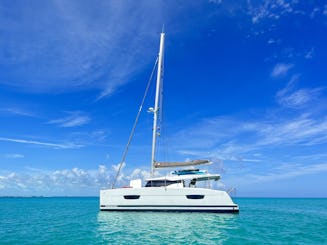 Fountaine Pajot 40ft Catamaran! African Dream, Turks and Caicos 