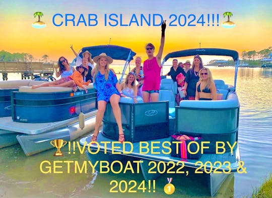 🎉🎉THE #1 SPRING BREAK Party Pontoons in Destin!🎉 You Party- WE Drive!🎉🎉