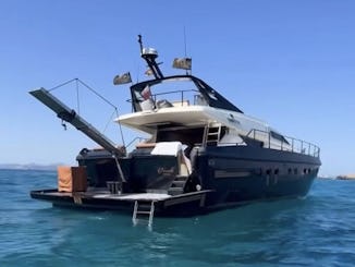 🛥️ Discover Ibiza and Formentera Aboard the Ferretti Limited Edition N-074
