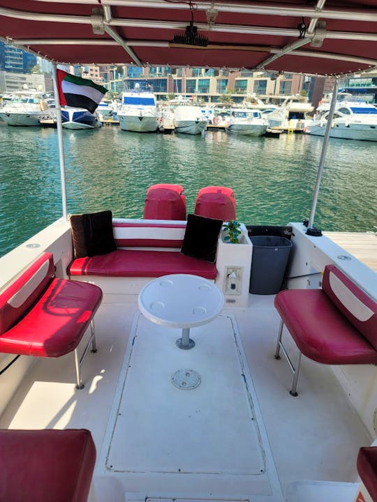 40ft Motor Yacht Spacious for 10 guest in Dubai Marina 