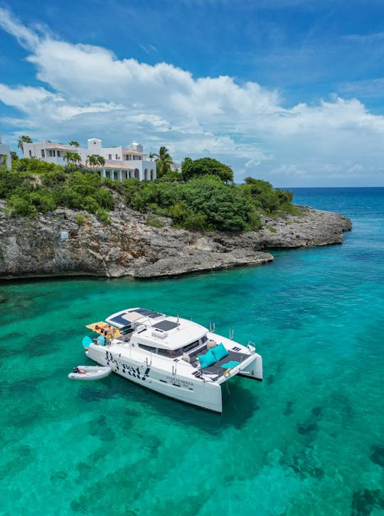  Luxury Catamaran Private Day Charter with 4-Course Gourmet Lunch