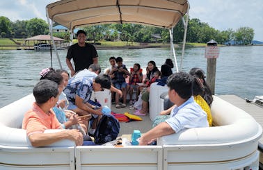 10 passenger pontoon for rent at lake Norman 