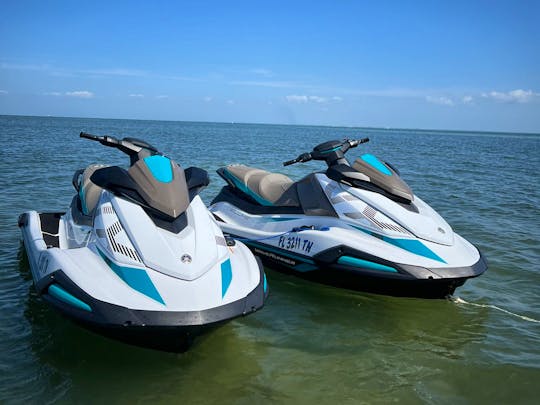 Professionally guided tours by Captain on WaveRunners