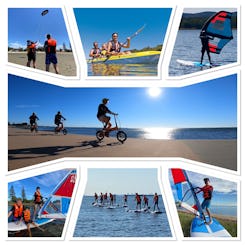 Alquiler o clases de windsurf, kitesurf, wingfoil o paddleboard