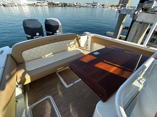 The Chris Craft CC 30' Sand Bar Queen of Fort Lauderdale, FL.