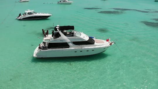 Yate a motor Carver 55 en Cancún Costa Mujeres #GMB55CAR