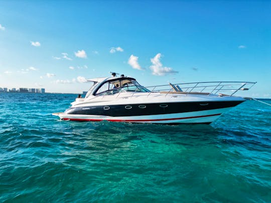 FLAWLESS DORAL 48ft - Boat in Cancun (1 hour of free Jetski on 6 hours rental)