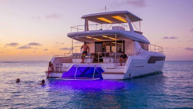 Leopard 53 – Luxurious Power Catamaran Rental in Cote d'Azur, France 