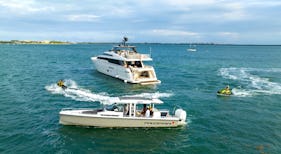 Rent a Luxury Yachting Experience! 97' San Lorenzo in Miami, FL (Tip Included)