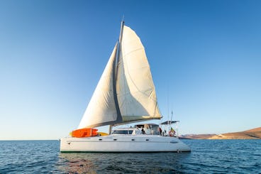 The perfect Summer getaway with our 45ft Sailing Catamaran