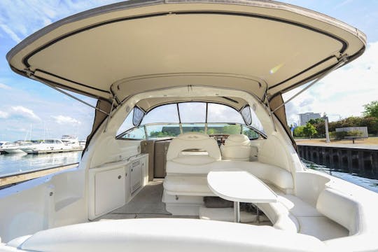Your Adventure Awaits on a spacious 42' 380 Sundancer Yacht!