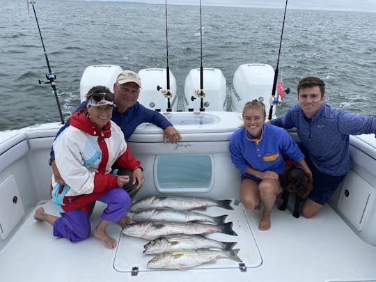Yellowfin de 39 pieds avec quatre moteurs, Fast & Fun, Cap Cod et les îles