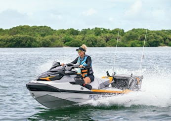 Jet ski Seadoo Fish Pro (una experiencia de pesca única)