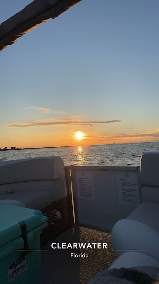 Private Pontoon Tours for up to 6 People, Captain included, Clearwater Beach