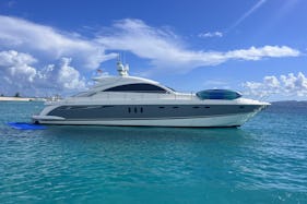 Super Sport Fairline 65 GT, the best looking yacht in Puerto Rico 🇵🇷
