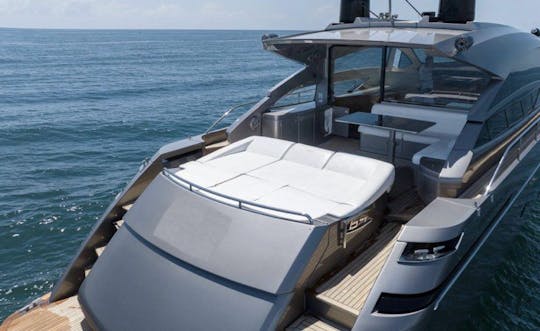 Luxury 64ft Pershing Power Mega Yacht Rental in Cote d'Azur, France