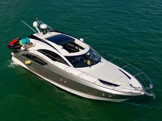 Miami in Style: 45FT Marquis Sport Coupe – Free Jet Ski or 1 Extra Hour!