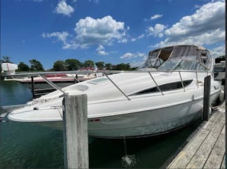 Charter a 33' Ciera Bayliner in Chicago 