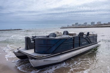 Bateau ponton Starcraft confortable de 28 pieds pour 15 passagers