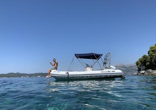 Alquiler de Rib Maestral de 15 pies en Dubrovnik, Croacia