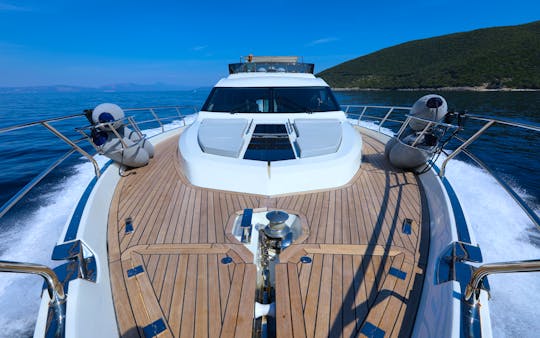 Galeon 640 Fly Motor Yacht In ACI marina Split, Croatia