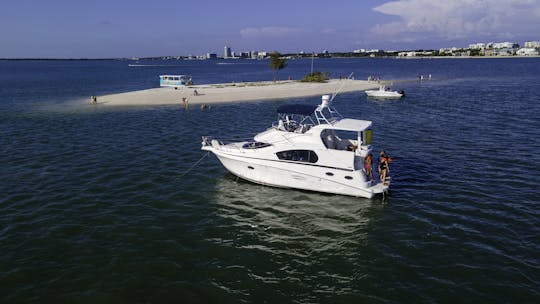 Embark on a Luxurious Adventure: Charter Our Stunning 2004 Silverton Yacht!