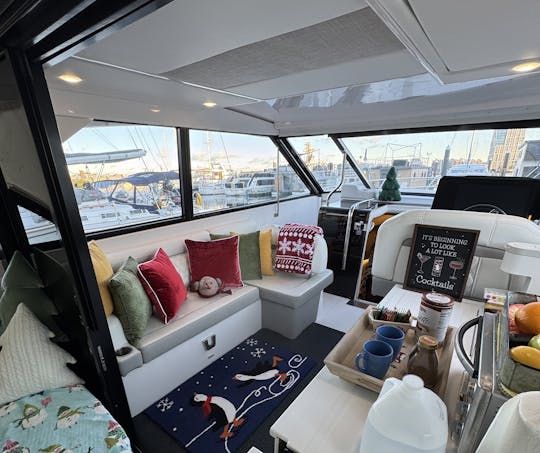 Private Luxury Inner or Outer Harbor Cruise | Regal 36 Grand Coupe Yacht