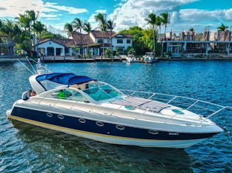 50FT Fairline: Descubra a beleza de Fort Lauderdale em luxo e estilo.