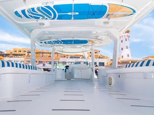 Location d'un yacht de luxe privé de 68 pieds | Expérience tout compris à Cabo