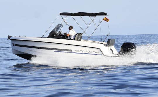 Protagon 600 Boat Rental Altea, Spain