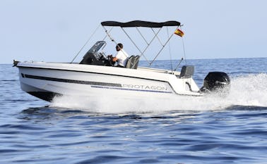 Protagon 600 Boat Rental Altea, Spain