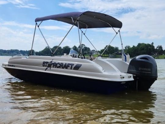 ¡Barco de cubierta Starcraft Limited de 20 pies!