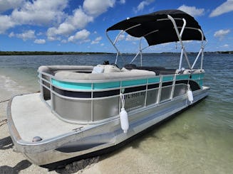 2019 Bennington Pontoon 90 cv Garmin de 22 pés, gás incluído, especial matinal 8-12 $249