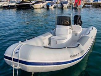 Mercury Ocean Runner 460 RIB com motor de popa de 50 cv