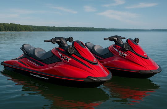 🌊 2 Brand-New 2025 Yamaha VX Waverunners 🎧 Premium Sound • ⚡ High Speed 
