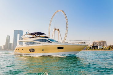 2022 Model Astra 72ft Luxury Yacht Rental in Dubai, UAE