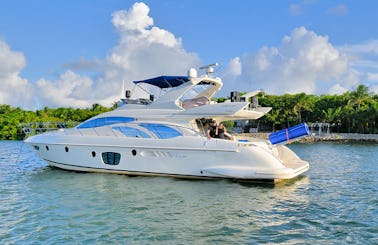 65ft Azimut Dolce Vita Luxury Yacht for Your Next Charter ‼️ NO HIDDEN FEES ‼️