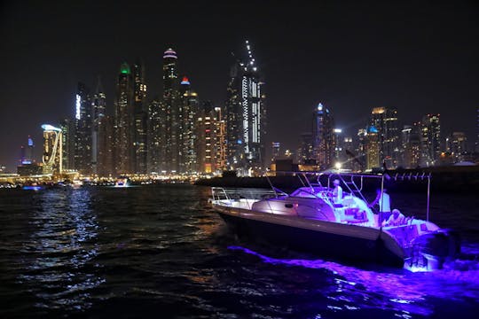 Luxury 38ft Motor Yacht Charter in Dubai, United Arab Emirates for 10 person