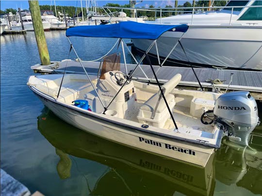 Starting at $50 HR | 16ft Center Console | York River | Fishing license included