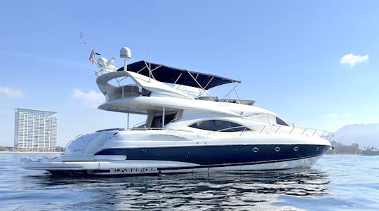 74 Sunseeker Manhattan Sport & Luxury Yacht em Puerto Vallarta