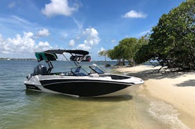 Miami Beach Glastron 20' Deck Boat + Optional Water Sports 