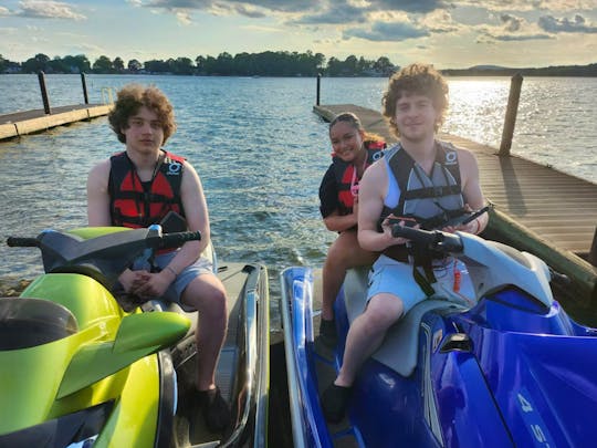 Fun time Jet Ski Rental at Lake Norman, NC near Charlotte