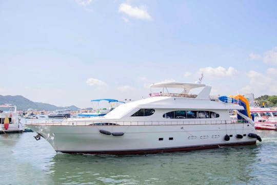 [Convient à 50 personnes ou moins] Yacht occidental personnalisé de 85 pieds à Hong Kong