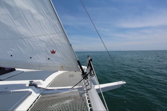 Location de catamaran de croisière Lublu Dufour 48 à Salerne, Campanie