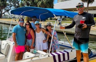 Book This Awesome Deck Boat! Clearwater Beach!