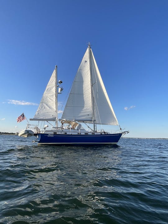 Martha's Vineyard Private Sailing a bordo do veleiro Pearson de 42 pés